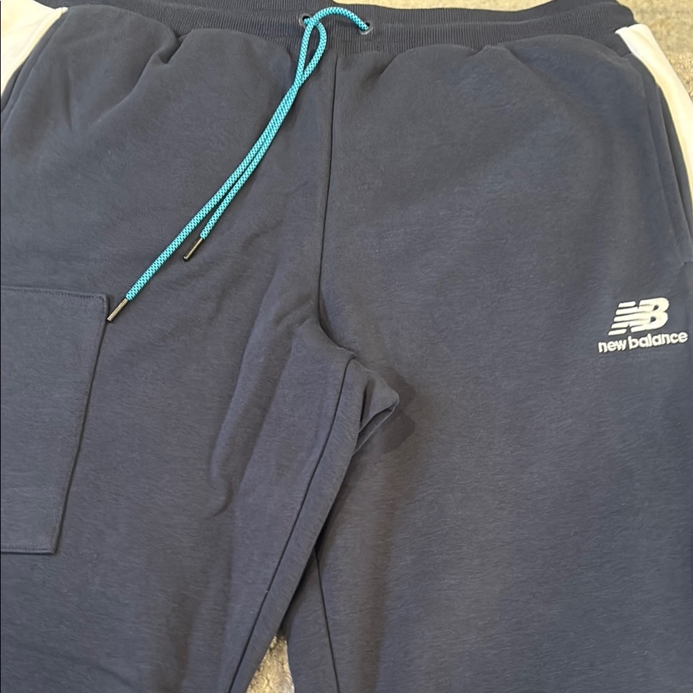 New Balance Navy Sweatpants, NWT